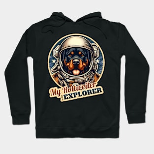 Astronaut Rottweiler Hoodie